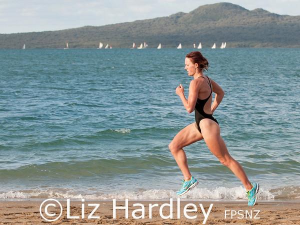 Auckland - Race#2 in the 2XU Stroke & Stride Series held yesterday afternoon at Mission Bay